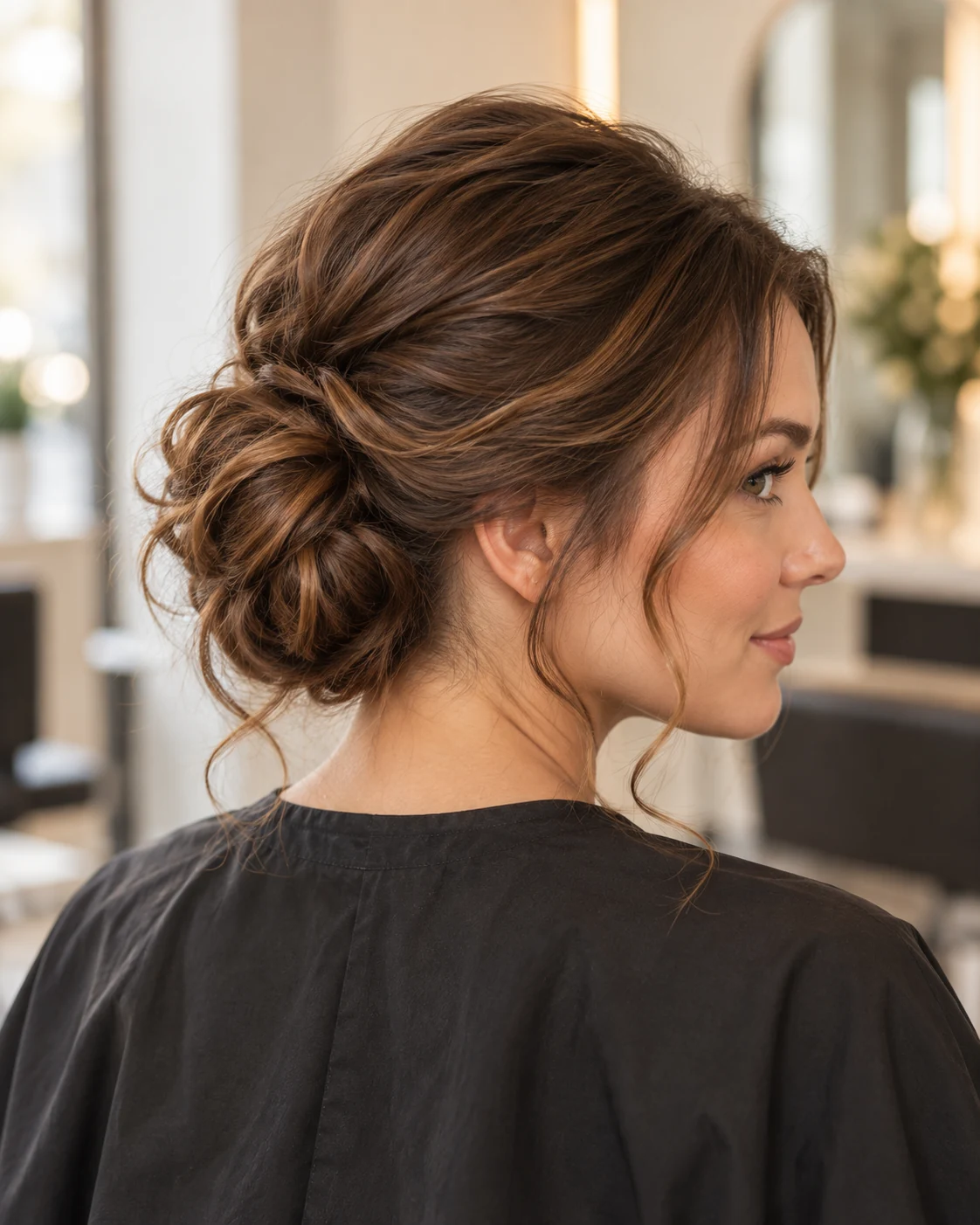 Updo hairstyle